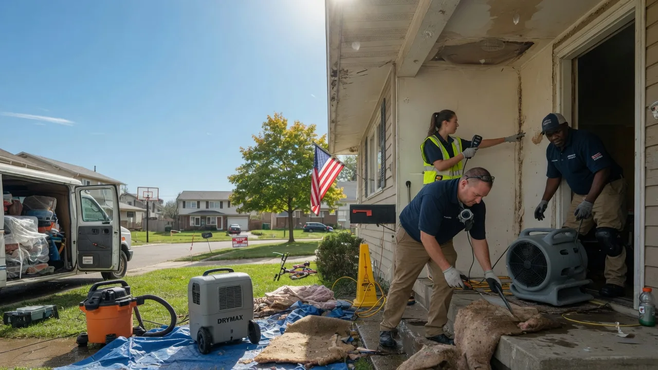 Water Damage Restoration in Fairview, MT near me